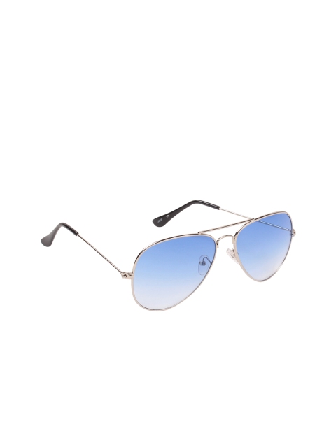 

Ted Smith Unisex Aviator Sunglasses, Blue