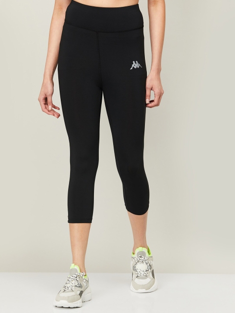 

Kappa Women Black Solid Cotton Sports Tights