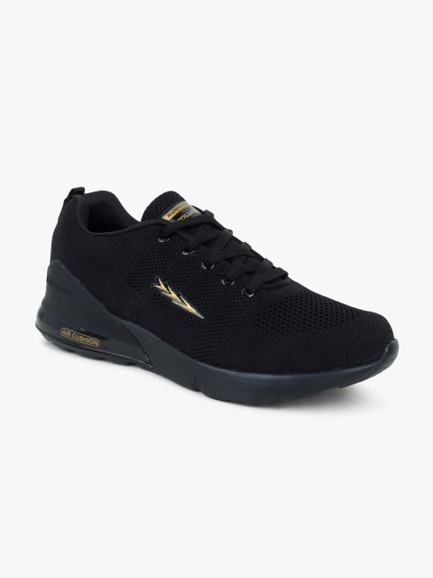 

Columbus Men Black Mesh Running Non-Marking Shoes