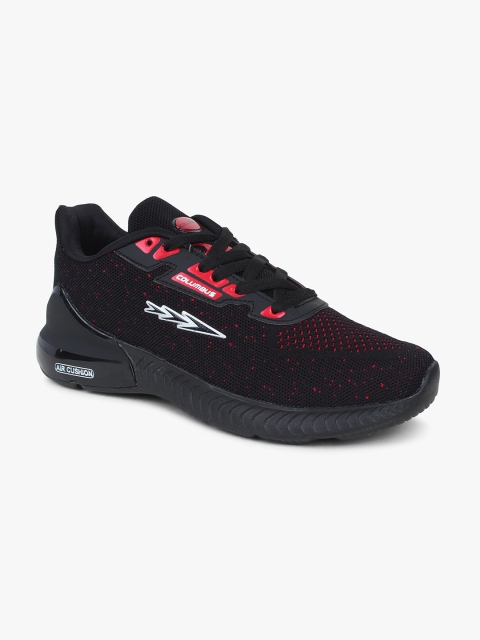 

Columbus Men Black Mesh Running Sports Shoes