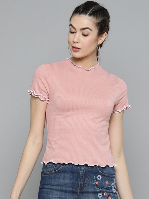 

VividArtsy Pink Fitted Top