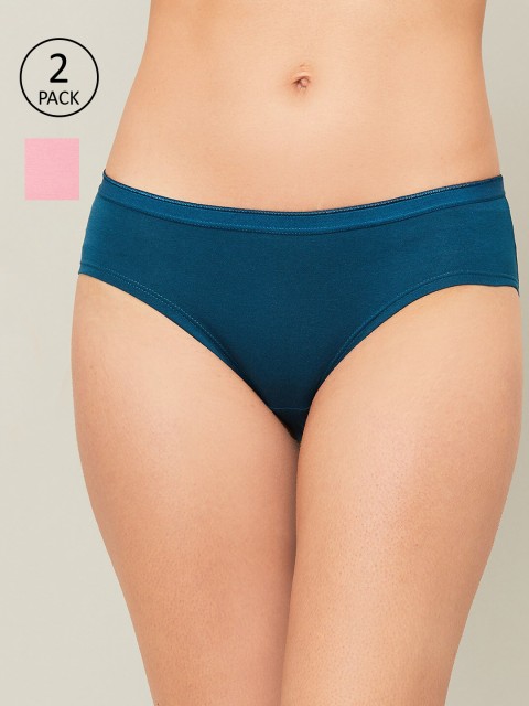 

Ginger by Lifestyle Woman Pack Of 3 Pink Hipster Briefs