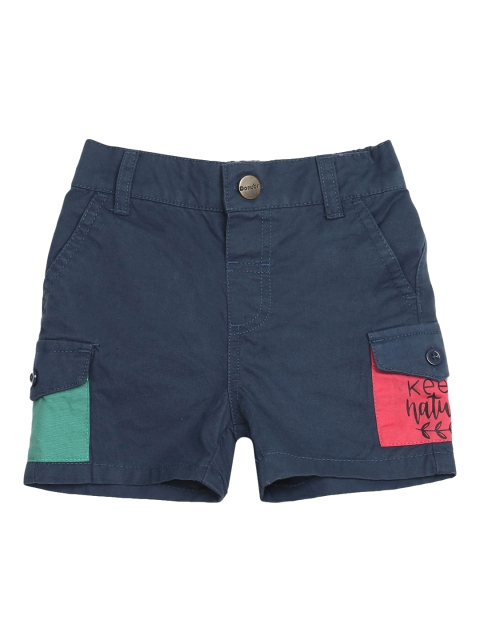 

Donuts Boys Navy Blue Mid Rise Regular Fit Shorts