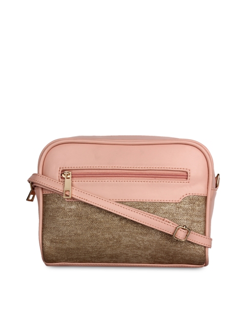 

Berrypeckers Pink & Brown Sling Bag