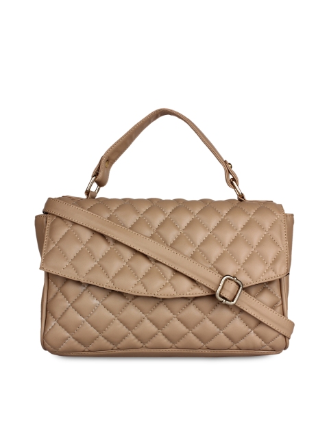 

Berrypeckers Beige Quilted Sling Bag