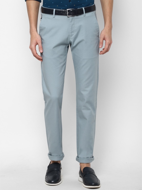 

Allen Solly Men Blue Slim Fit Casual Trousers