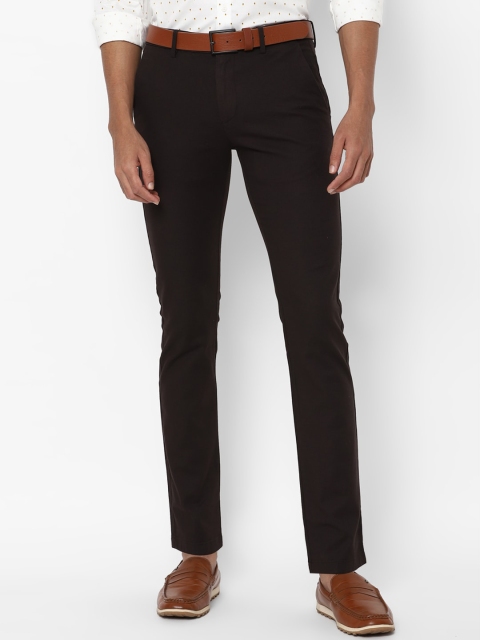 

Allen Solly Men Black Slim Fit Chinos Trousers