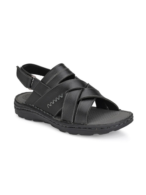 

SOFTIO Men Black Comfort Sandals
