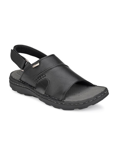 

SOFTIO Men Black Comfort Sandals