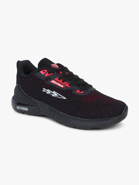

Columbus Men Black Mesh Running Non-Marking Shoes