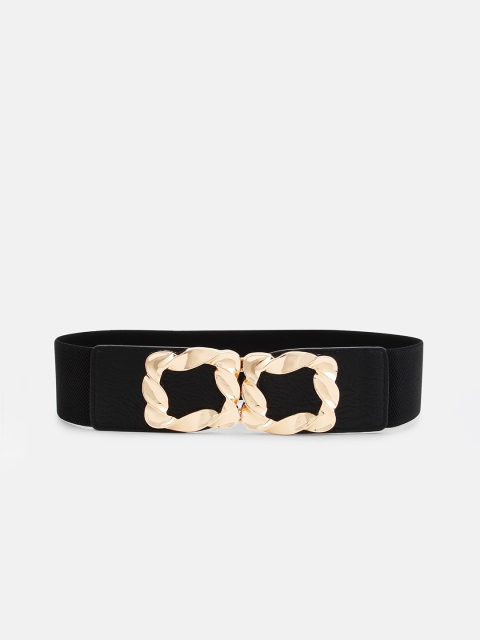 

Kazo Women Black PU Belt