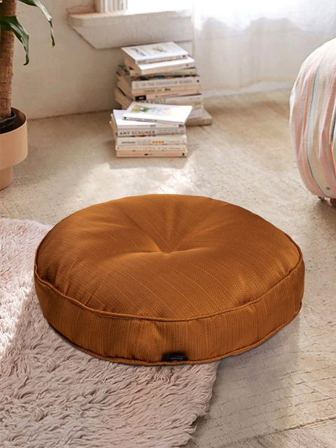 

S9home by Seasons Copper Round Floor Cushion