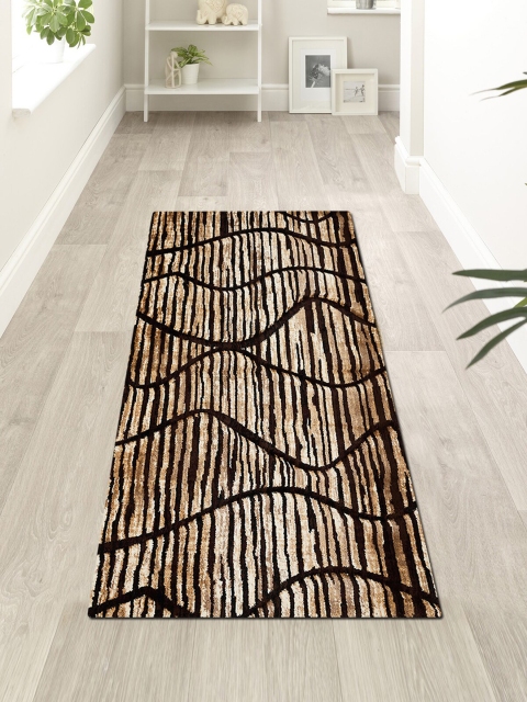 

OBSESSIONS Brown & Beige Floor Runner