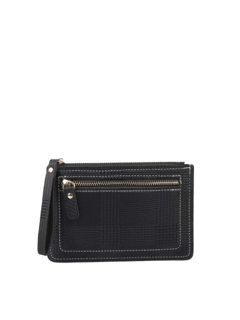 

WALKWAY by Metro Women Black Solid Purse Clutch