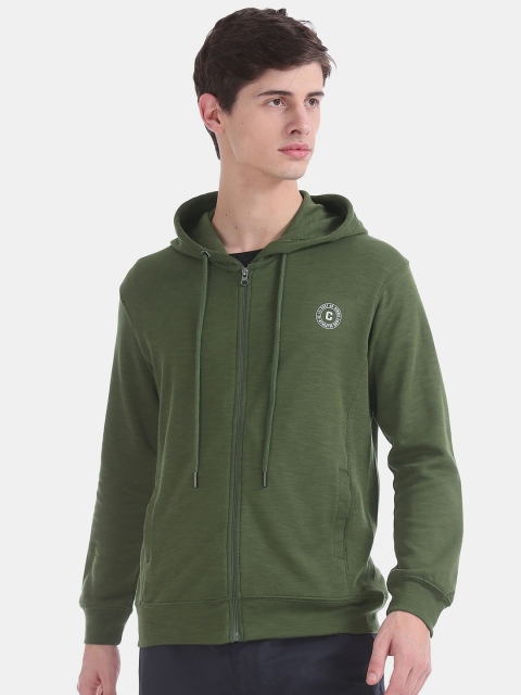 

Colt Men Green Hooded Sweatshirt