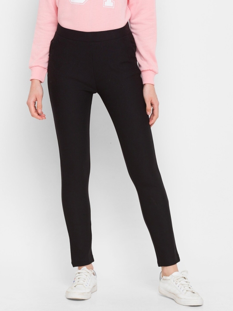 

Globus Women Black Solid Tregging