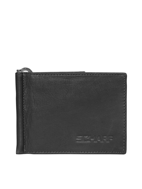 

SCHARF Unisex Black Genuine Leather Card Holder