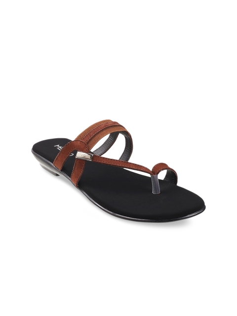 

Metro Women Brown One Toe Flats