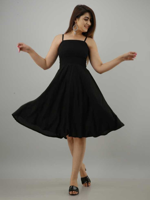 

KALINI Black Dress