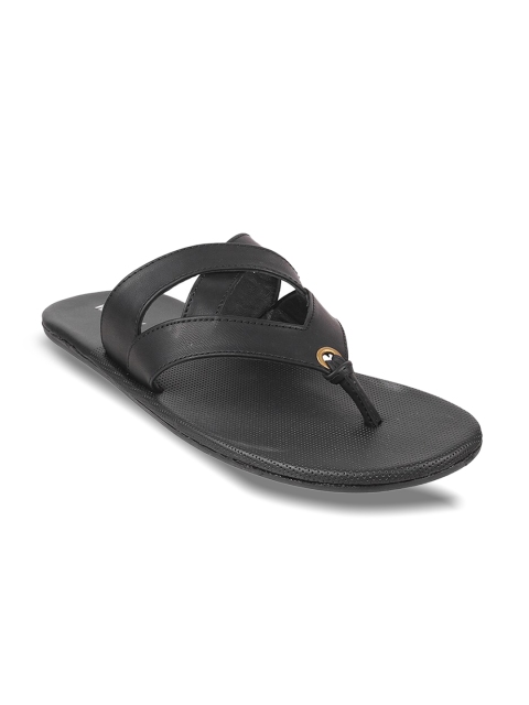 

WALKWAY Men Black Comfort Sandals