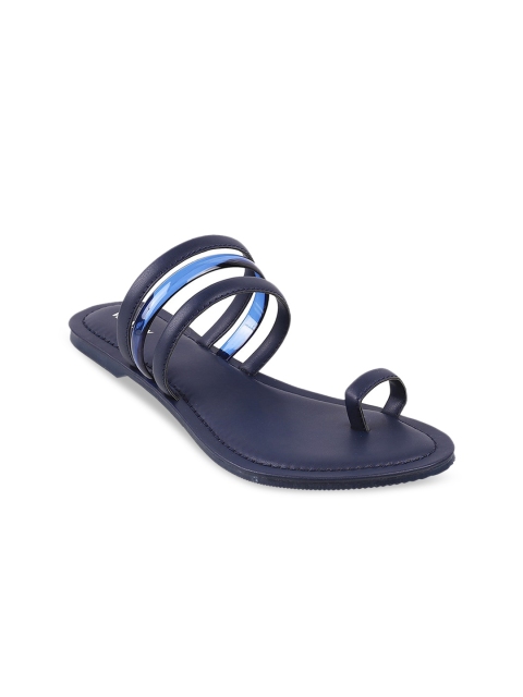 

WALKWAY Women Blue One Toe Flats