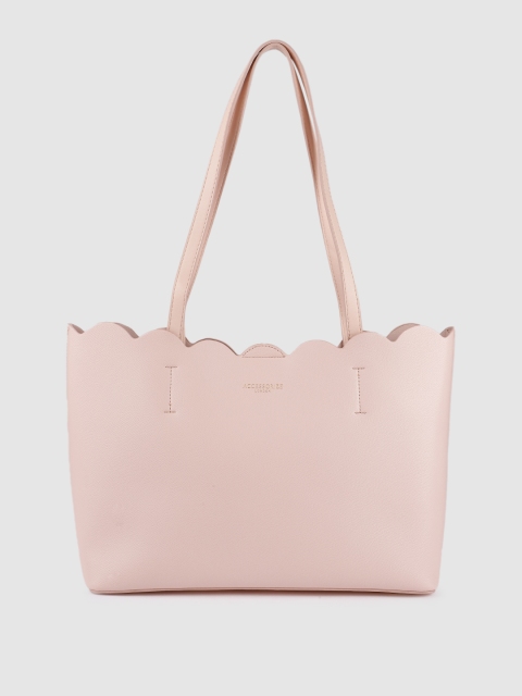 

Accessorize Nude-Coloured Structured Tote Bag