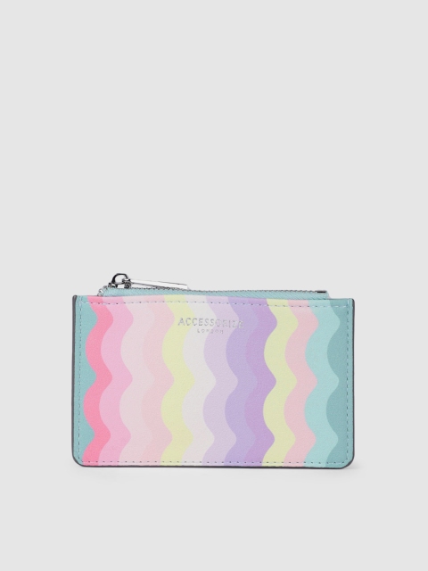 

Accessorize Women Multicoloured Printed Card Holder, Multi