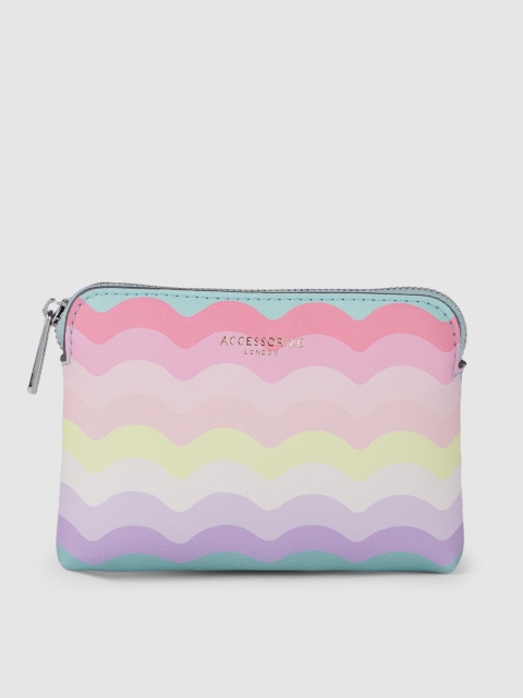 

Accessorize Women Multicoloured Printed Zip Around Wallet, Multi