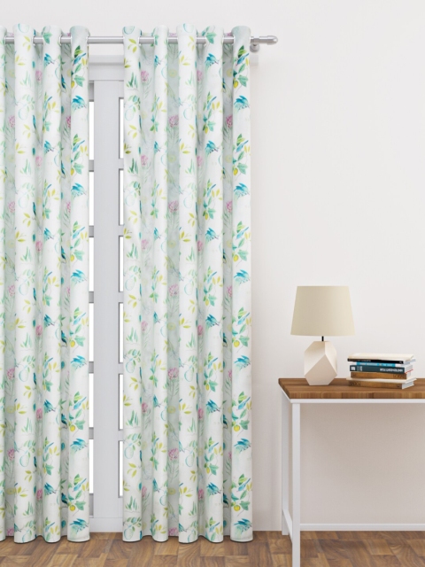 

HAPPY HUES Multi Printed Long Door Curtain