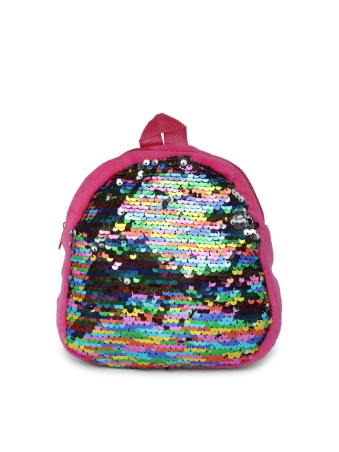 

Stoln Girls Multicoloured Embellished Shimmering Backpack, Multi