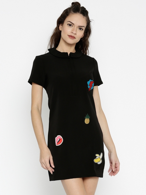 

ONLY Women Black Sheath Dress
