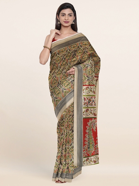 

Pothys Multi Color Ethnic Motifs Printed Cotton Saree