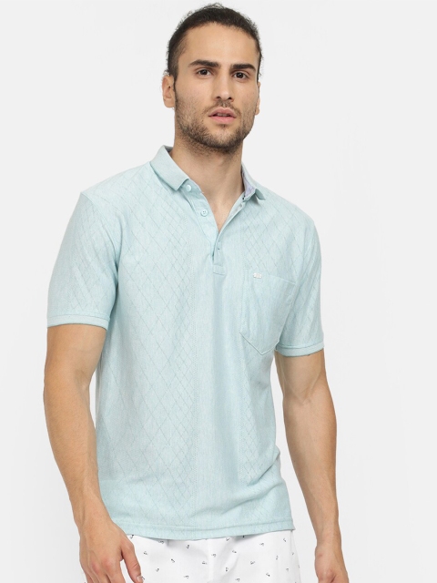 

V2 Value & Variety Men Sea Green Cotton T-shirt