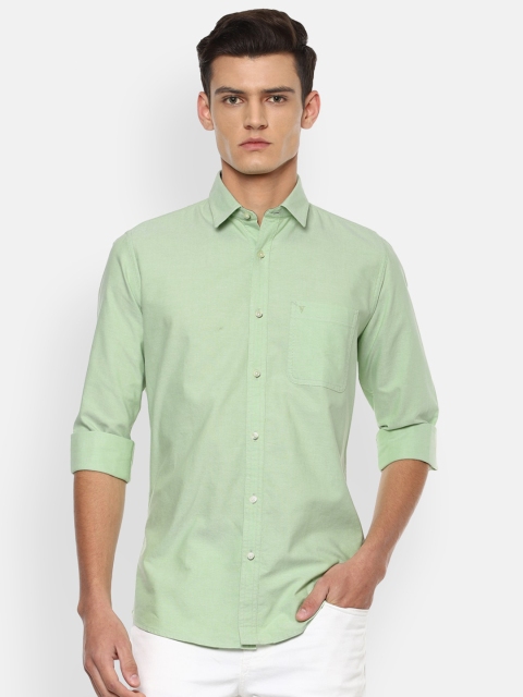 

Van Heusen Sport Men Green Slim Fit Casual Shirt