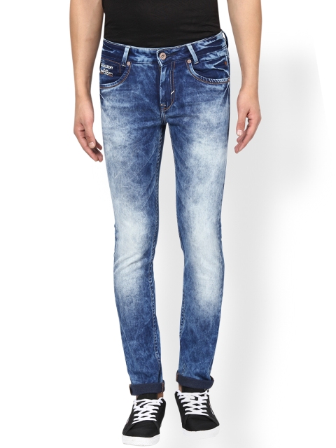 

Mufti Men Blue Skinny Fit Stretchable Jeans