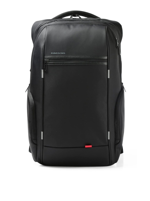 

THE CLOWNFISH Black Waterproof Laptop Bag With USB Charging Port