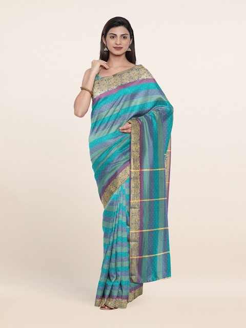 

Pothys Women Multi Printed Art Silk Saree