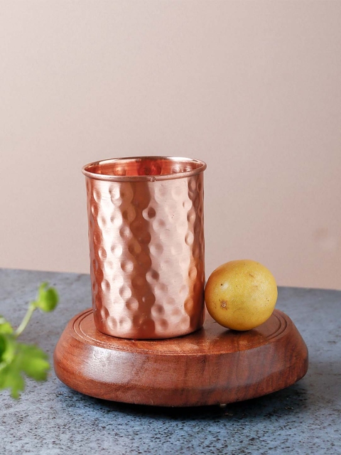 

The Indus Valley Hammered Finish Pure Copper Tumbler - 250 ml