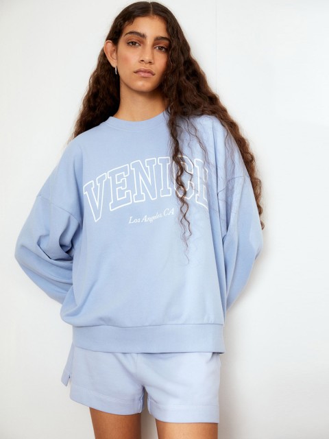 

H&M Women Blue Sweatshorts