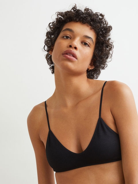 

H&M Women Black 2-Pack Soft Bras