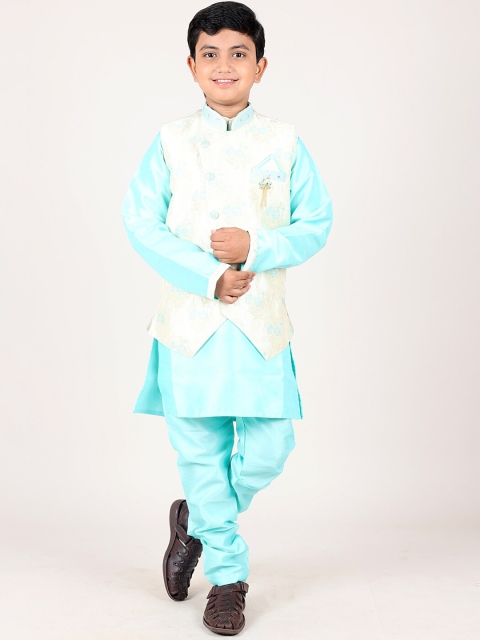 

Pothys Boys Cream Sherwani