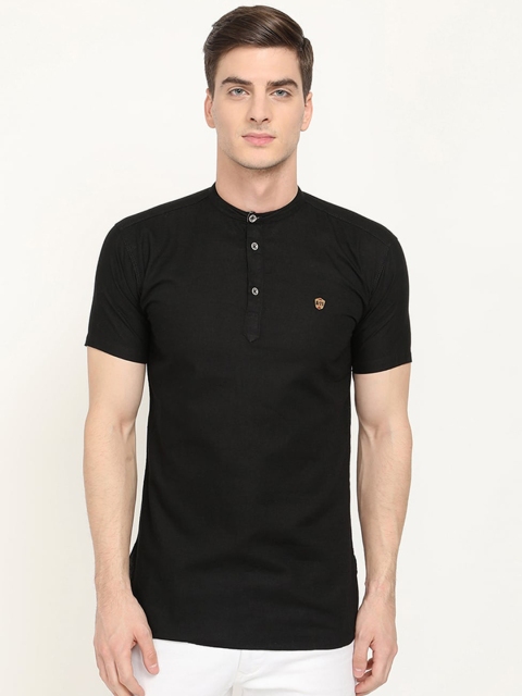 

V2 Value & Variety Men Black Cotton Shirt
