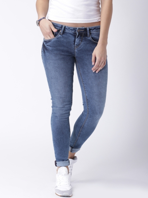 

Moda Rapido Women Blue Skinny Fit Stretchable Jeans