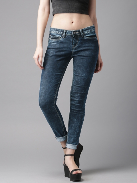 

Moda Rapido Women Blue Skinny Fit Stretchable Jeans