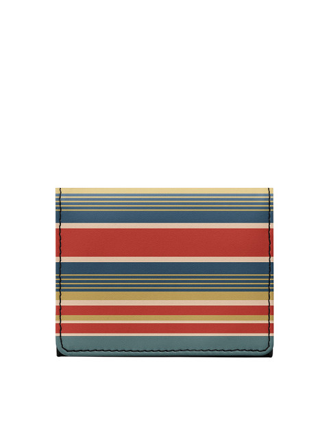 

DailyObjects Adult Blue & Red Printed PU Two Fold Wallet