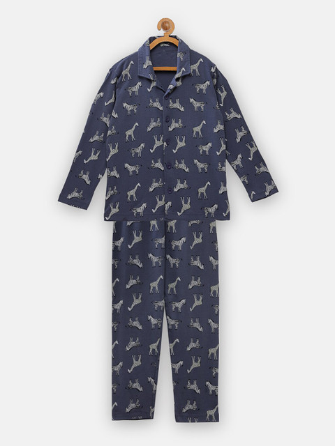 

NYNSH- PlusS Kids Boys Blue Night suits