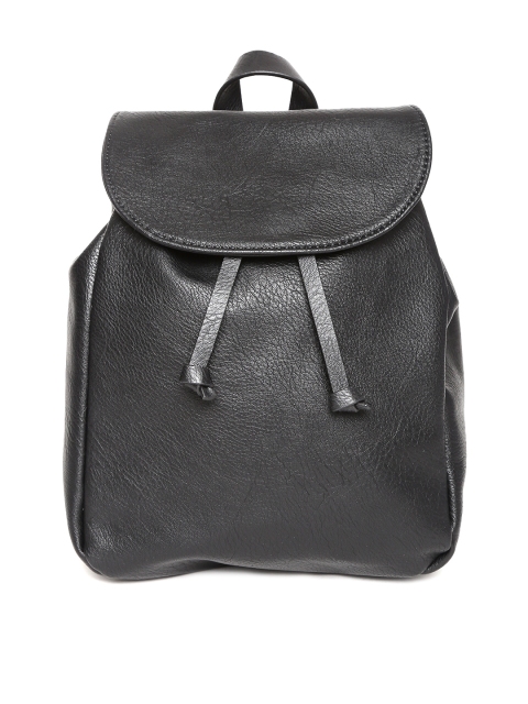 

FOREVER 21 Women Black Backpack