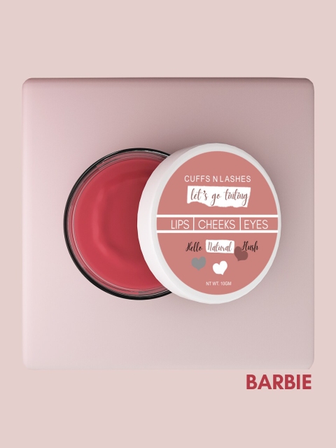 

CUFFS N LASHES Let's Go Tinting Lip Cheek & Eyes Tint 10 g - Barbie, Pink