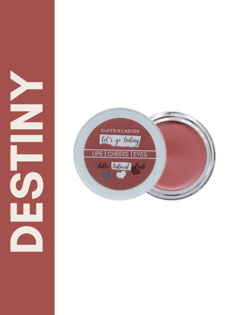 

CUFFS N LASHES Lets Go Tinting Lip Cheek & Eyes Tint - Destiny 02, Pink