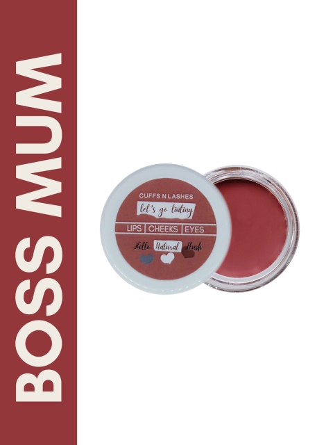 

CUFFS N LASHES Lets Go Tinting Lip Cheek & Eyes Tint - Boss Mum 03, Red